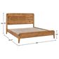 Archbold Furniture Warren King Platform Bed in Warm Harvest, , large