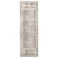 Feizy Kano 2"7" x 8" Gray and Ivory Runner, , large