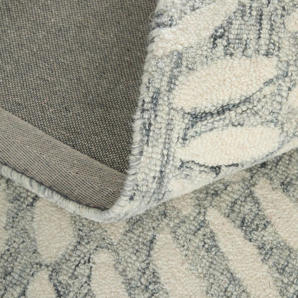 Feizy Wallace WAL8A38F Gray 5&#39; x 8&#39; Area Rug, , large