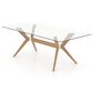 Canadel 7-Piece Dining Set in Cream and Natural, , large