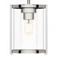 Hunter Astwood 1-Light Mini Pendant in Polished Nickel, , large