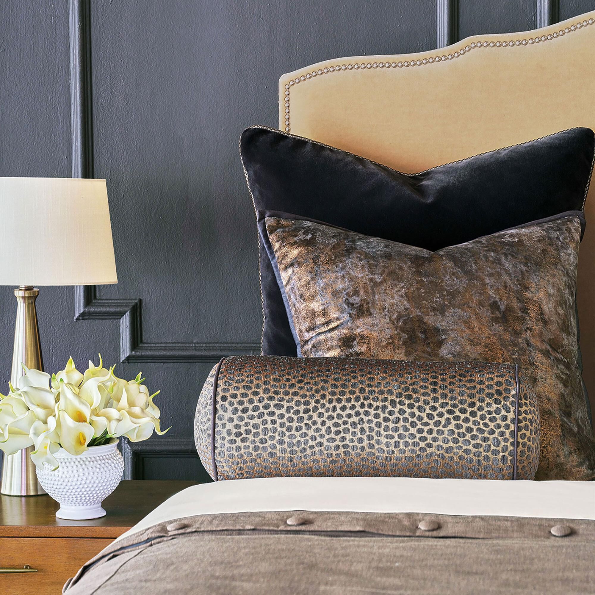 Charcoal euro sham store
