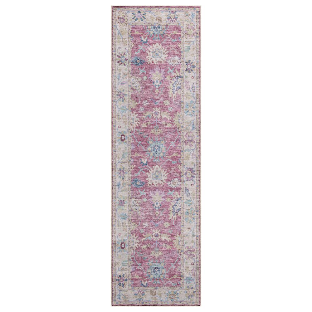 Dalyn Rug Company Hatay HY7 2"3" x 7"6" Pink Runner, , large