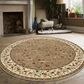 Radici USA Como 1593 Beige 8" Round Area Rug, , large