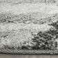 Safavieh Retro RET2144-7990 6" Round Light Grey and Black Area Rug, , large