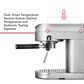 KitchenAid 47 Oz Semi-Automatic Espresso Machine in Brushed Stainless Steel, , large