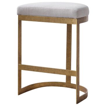 Uttermost Ivanna Counter Stool in Gold, , large
