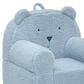 Delta Children Sherpa Bear Chair in Powder Blue, , large