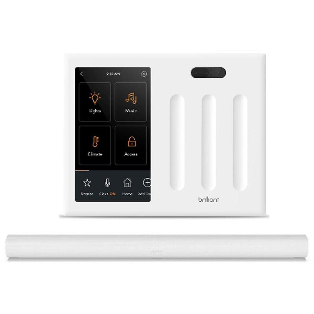 filosof definitive prik Brilliant All-in-One Smart Home 3 Switch Control + SONOS ARC in White | NFM