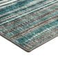Dalyn Rug Company Amador 2"6" x 8" Teal Indoor/Outdoor Runner, , large