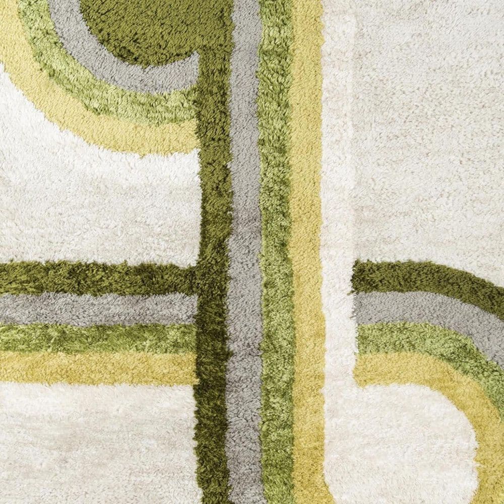 Novogratz Retro RET-03 5&#39; x 7&#39;6&quot; Green Area Rug, , large