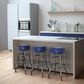 Imperial International Dallas Cowboys Bar Stool in Viny Navy, , large
