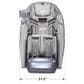 Osaki OS-Pro 4D DuoMax SE Zero Gravity Massage Chair in Stormy Grey, , large