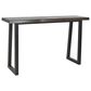 Steve Silver Jennings Sofa Table in Distressed Cherry and Ebony, , large