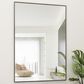 HOMLUX 20" x 28" Wall Mount Rectangular Decorative Mirror in Black, , large