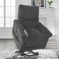 Ashley Aureta Power Lift Recliner in Charcoal, , large