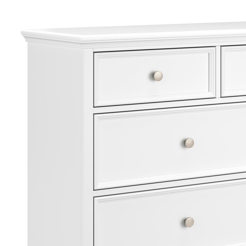 Ashley Fortman 3-Piece Queen Panel Bed Set in White, , large