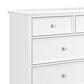 Ashley Fortman 3-Piece Queen Panel Bed Set in White, , large