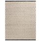 Magnolia Home Betty 5" x 7"6" Ivory and Black Area Rug, , large