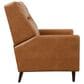 Furniture of America Selric Push Back Recliner in Brown, , large