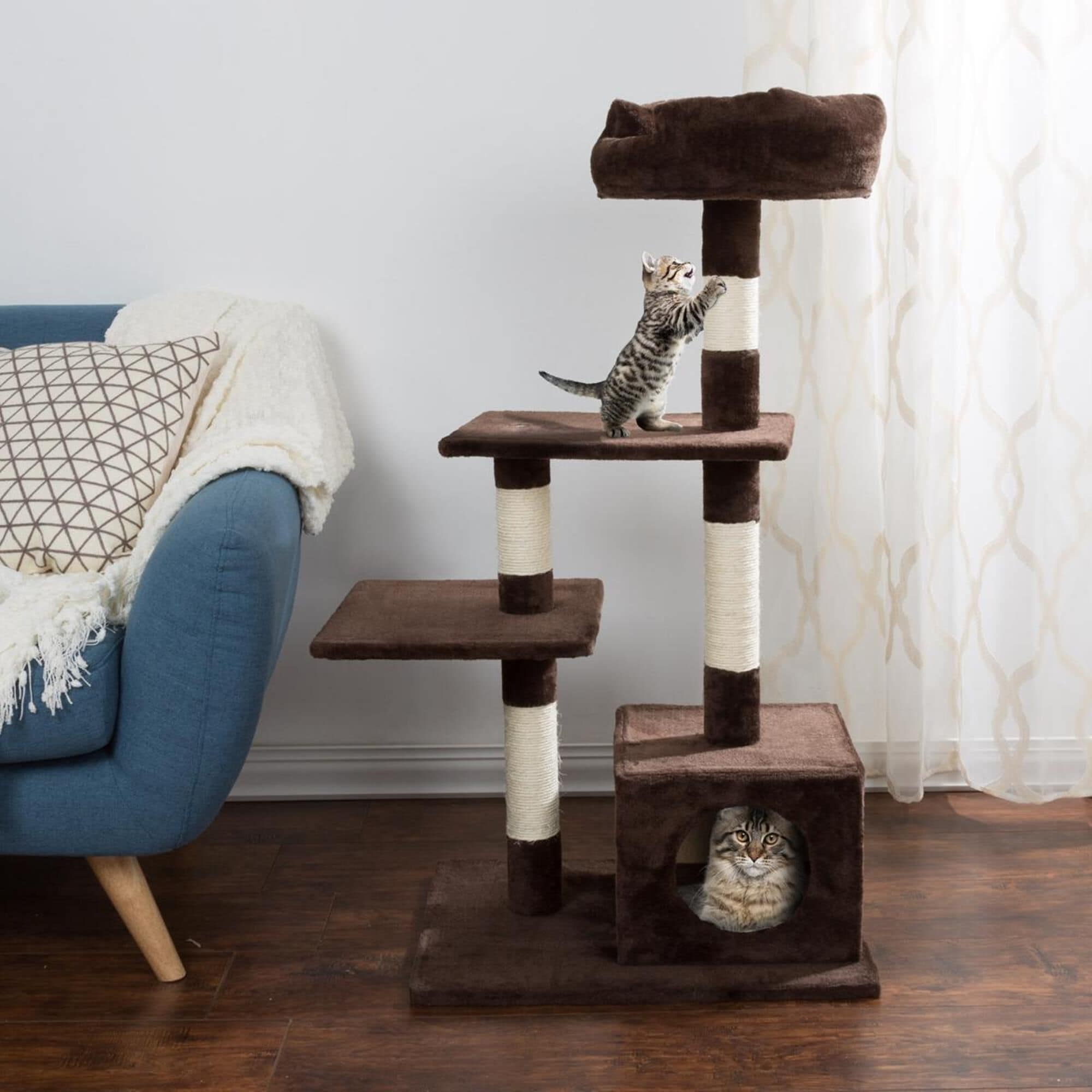 Timberlake Petmaker 4 Tier Cat Tree Penthouse NFM