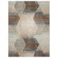 Karastan Epiphany Precarious Stria 2"4" x 7"10" Frost Grey Runner, , large
