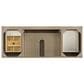 James Martin Vanities Breckenridge 60" Single Bathroom Vanity in Whitewashed Oak with 3 cm Carrara White Marble Top and Rectangular Sink, , large