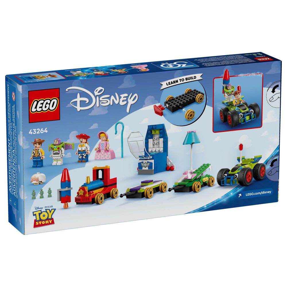 LEGO Toy Story Celebration Train and RC Car Building Set, , large