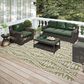 Dalyn Rug Company Sedona Southwestern 5" x 7"6" Moss Indoor/Outdoor Area Performance Rug, , large