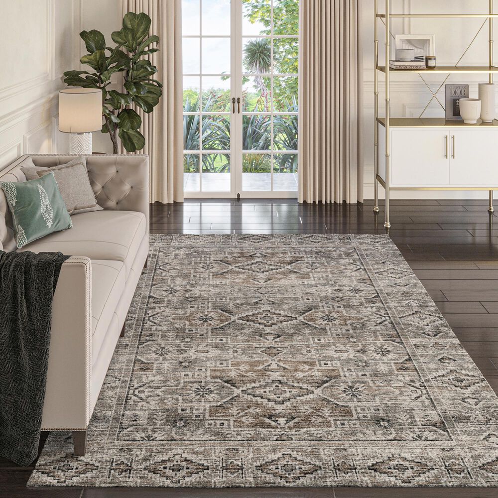 Dalyn Rug Company Tuscany 8&#39; x 10&#39; Gray Indoor/Outdoor Area Rug, , large