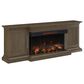 Fabio Flames Tanner 76" Electric Fireplace TV Stand in Cocoa Birch, , large