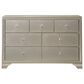 Crown Mark Lyssa 3-Piece King Panel Bedroom Set in Champagne, , large