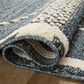 Loloi II Fabian 2"7" x 4" Denim and Charcoal Area Rug, , large