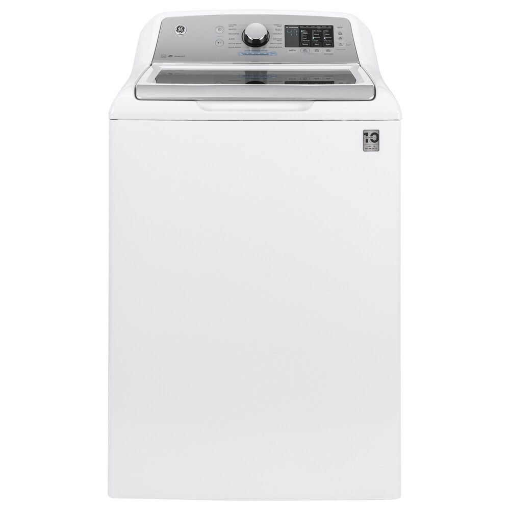 Ge Appliances 4 8 Cu Ft Top Load Washer With Tide Pods Dispense In White Nebraska Furniture Mart