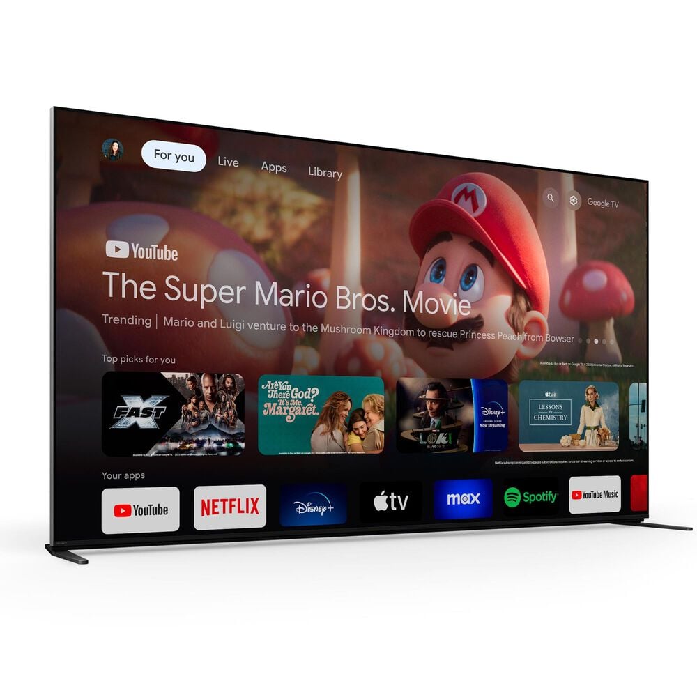 Sony 85&quot; BRAVIA 9 MINI LED QLED 4K HDR, , large