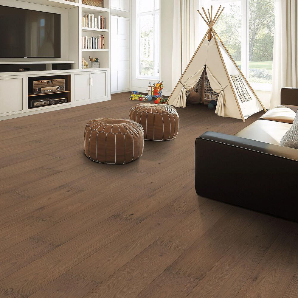 Mohawk Landry Valley Rue Brown Hickory 8" x 54" Luxury Vinyl Plank, , large