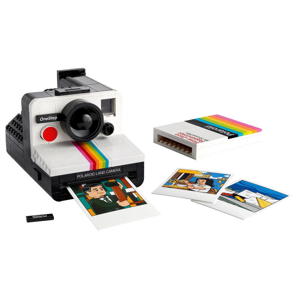 LEGO Ideas Polaroid OneStep SX-70 Camera Building Set in Multicolor, , large