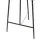 Maple and Jade Large Adjustable Display Easel with Wood Tray in Matte Black and Natural, , large