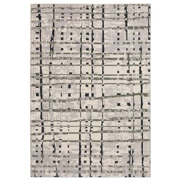 Dalyn Rug Company Karma KM4GR 1"8" x 2"6" Gray Area Rug, , large