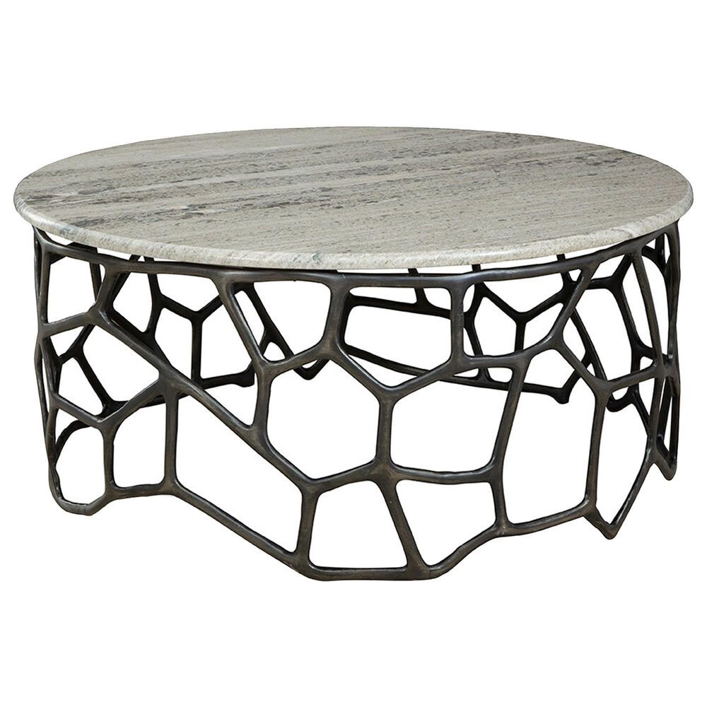 Timeless Designs Sebastian Coffee Table in Grey, , large