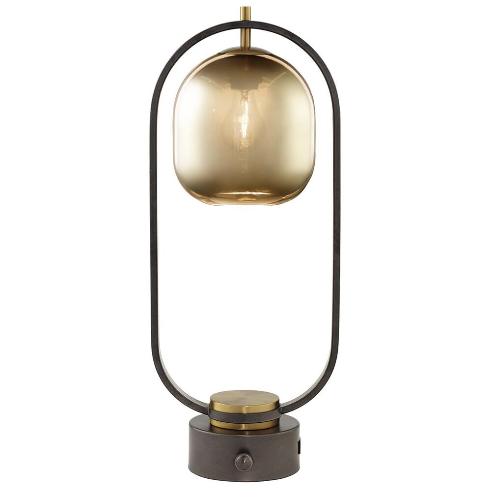 Pacific Coast Lighting Saint Mila Table Lamp in Gun Metal, , large