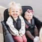 Wonderfold Elite Quad Stroller Wagon in Volcanic Black, , large
