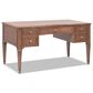 Jennifer Taylor Home Dauphin 59" 5-Drawer Executive Desk in Brown, , large