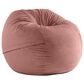 Jaxx Saxx 5" Large Round Bean Bag Chair in Mauve, , large