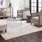 Karastan Solitude Via Salaria 6"7" x 9"6" Cream Beige Area Rug, , large