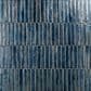 Soho Studio Artemis Brick Ocean Rain 2" x 12" Glass Subway Tile, , large