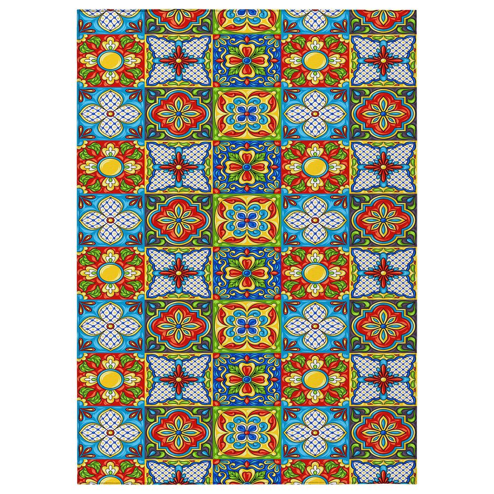 Dalyn Rug Company Kendall KE20 9" x 12" Multicolor Area Rug, , large