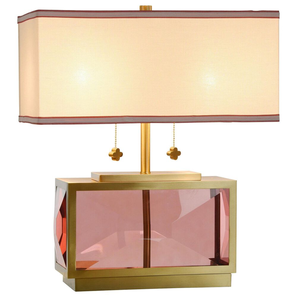 Flair Industries Celeste Table Lamp in Blush Gold, , large