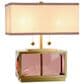 Flair Industries Celeste Table Lamp in Blush Gold, , large