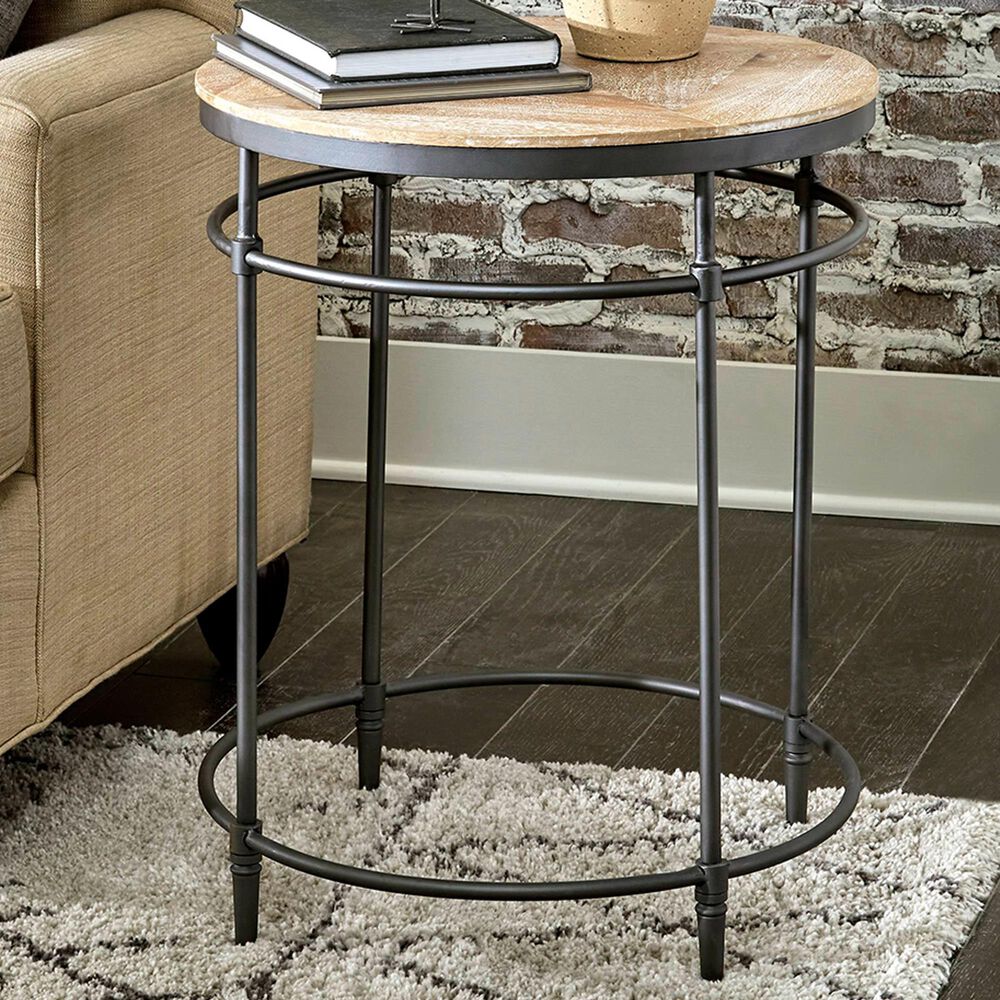 Martin Svensson Home Fenway End Table in Pickled Mango, , large